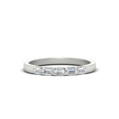 half-carat-5-stone-emerald-cut-mini-stacking-wedding-ring-in-white-gold-FD8126EMB-0.50CT-NL-WG