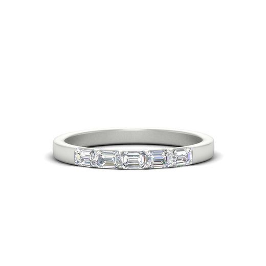 half-carat-5-stone-emerald-cut-mini-stacking-wedding-ring-in-white-gold-FD8126EMB-0.50CT-NL-WG