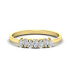 Load image into Gallery viewer, half-carat-7-stone-pear-shape-diamond-wedding-band-in-yellow-gold-fdwb8008pesleep-0.50ct-nl-yg.jpg