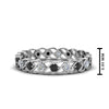 Load image into Gallery viewer, half-carat-anniversary-eternity-ring-with-black-diamond-in-white-gold-FDEWB124119ROR(2.00MM)GBLACK-NL-WG