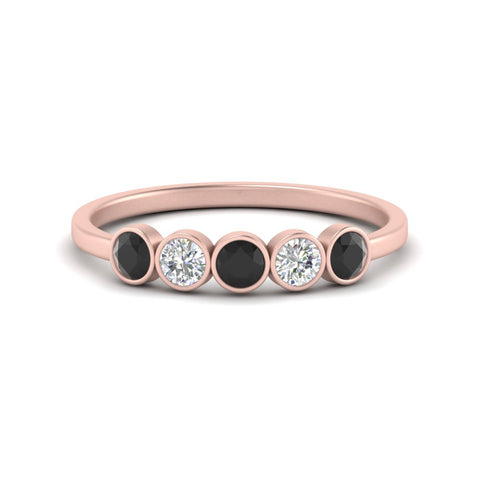 half-carat-bezel-set-5-round-black-diamond-wedding-ring-in-rose-gold-FD10558B-0.10CTGBLACK-NL-RG.jpg?v=1757070460