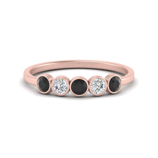 half-carat-bezel-set-5-round-black-diamond-wedding-ring-in-rose-gold-FD10558B-0.10CTGBLACK-NL-RG.jpg?v=1757070460