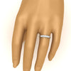 Load image into Gallery viewer, half-carat-bezel-set-5-round-diamond-wedding-ring-in-white-gold-FD10558B-0.10CTHAND-NL-WG.jpg?v=1757070460