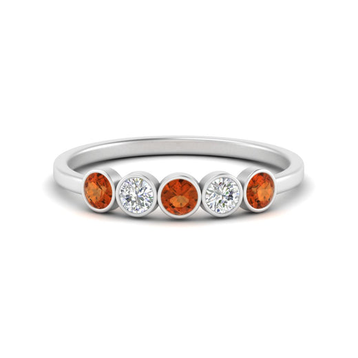 half-carat-bezel-set-5-round-orange-sapphire-wedding-ring-in-white-gold-FD10558B-0.10CTGSAOR-NL-WG.jpg?v=1757070461
