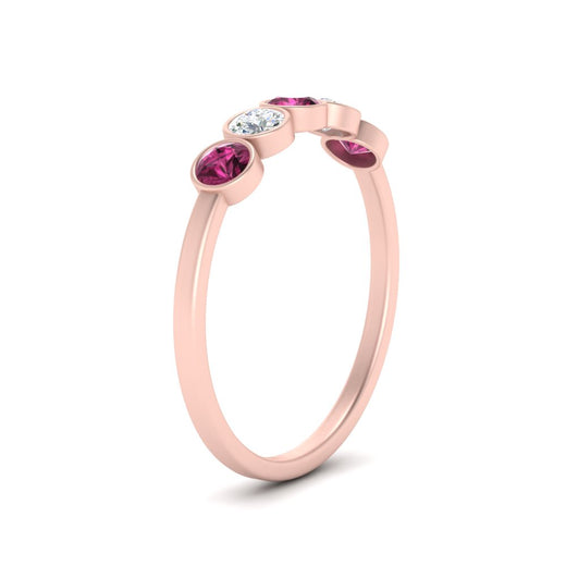 half-carat-bezel-set-5-round-pink-sapphire-wedding-ring-in-rose-gold-FD10558B-0.10CTGSADRPIANGLE2-NL-RG.jpg?v=1757070459