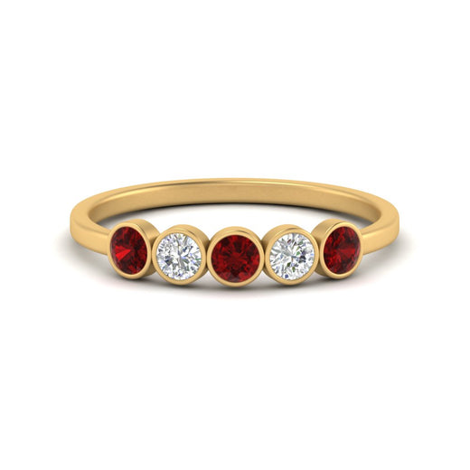 half-carat-bezel-set-5-round-ruby-wedding-ring-in-yellow-gold-FD10558B-0.10CTGRUDR-NL-YG.jpg?v=1757070462