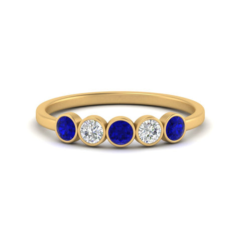 half-carat-bezel-set-5-round-sapphire-wedding-ring-in-yellow-gold-FD10558B-0.10CTGSABL-NL-YG.jpg?v=1757070461