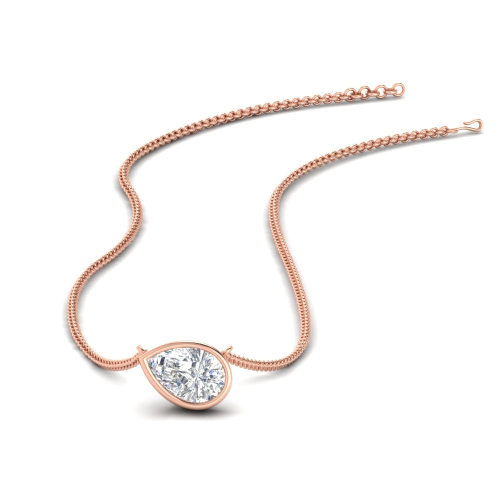 half-carat-bezel-set-pear-shape-angular-pendant-in-rose-gold-FDPD11477-NL-RG