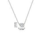 Load image into Gallery viewer, half-carat-bezel-set-pear-shape-angular-pendant-in-white-gold-FDPD11477ANGLE1-NL-WG-HW
