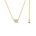 Thumbnail 3 - half-carat-bezel-set-pear-shape-angular-pendant-in-yellow-gold-FDPD11477ANGLE2-NL-YG