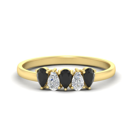 half-carat-black-diamond-teardrop-5-stone-wedding-band-in-yellow-gold-fdwb8008peblacksleep-0.50ct-nl-yg.jpg
