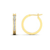 Load image into Gallery viewer, half-carat-channel-set-diamond-hoop-earring-in-yellow-gold-fdear3970angle2-nl-yg