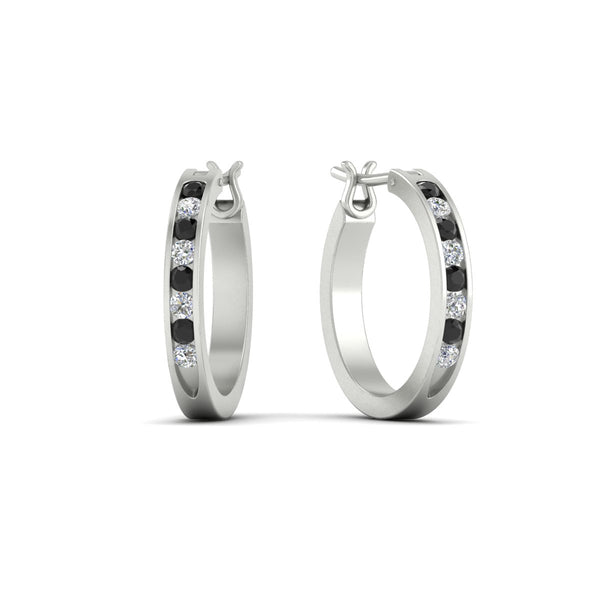 half-carat-channel-set-diamond-hoop-earring-with-black-diamond-in-white-gold-fdear3970gblackangle1-nl-wg