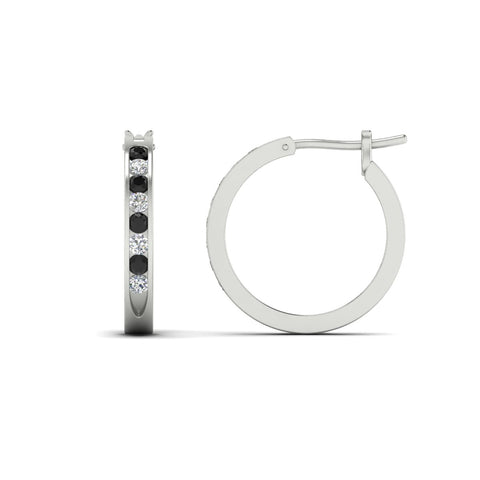 half-carat-channel-set-diamond-hoop-earring-with-black-diamond-in-white-gold-fdear3970gblackangle2-nl-wg