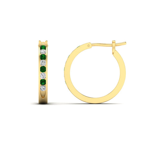 half-carat-channel-set-diamond-hoop-earring-with-emerald-in-yellow-gold-fdear3970gemgrangle2-nl-yg