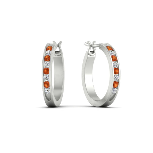 half-carat-channel-set-diamond-hoop-earring-with-orange-sapphire-in-white-gold-fdear3970gsaorangle1-nl-wg