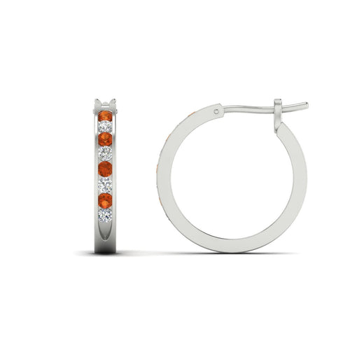 half-carat-channel-set-diamond-hoop-earring-with-orange-sapphire-in-white-gold-fdear3970gsaorangle2-nl-wg