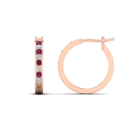 half-carat-channel-set-diamond-hoop-earring-with-pink-sapphire-in-rose-gold-fdear3970gsadrpiangle2-nl-rg