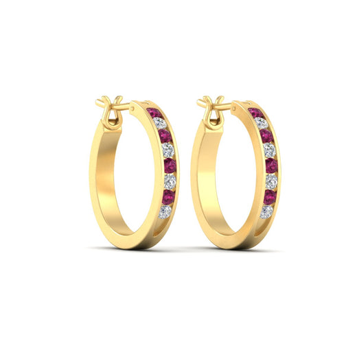 half-carat-channel-set-diamond-hoop-earring-with-pink-sapphire-in-yellow-gold-fdear3970gsadrpiangle3-nl-yg