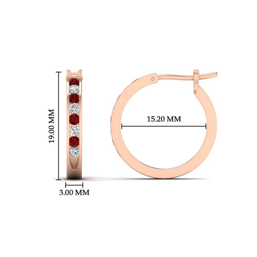 half-carat-channel-set-diamond-hoop-earring-with-ruby-in-rose-gold-fdear3970grudrangle2-nl-rg-hw