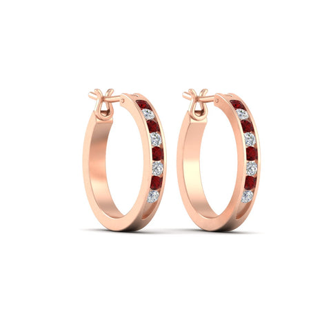 half-carat-channel-set-diamond-hoop-earring-with-ruby-in-rose-gold-fdear3970grudrangle3-nl-rg