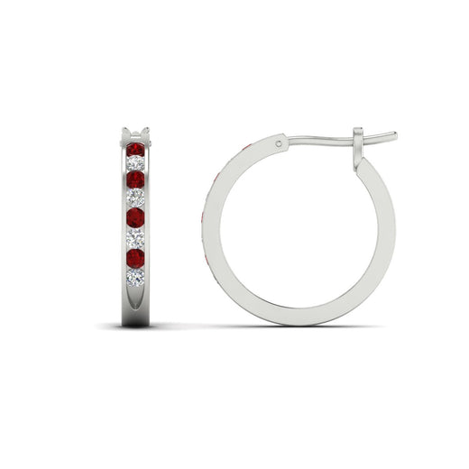 half-carat-channel-set-diamond-hoop-earring-with-ruby-in-white-gold-fdear3970grudrangle2-nl-wg