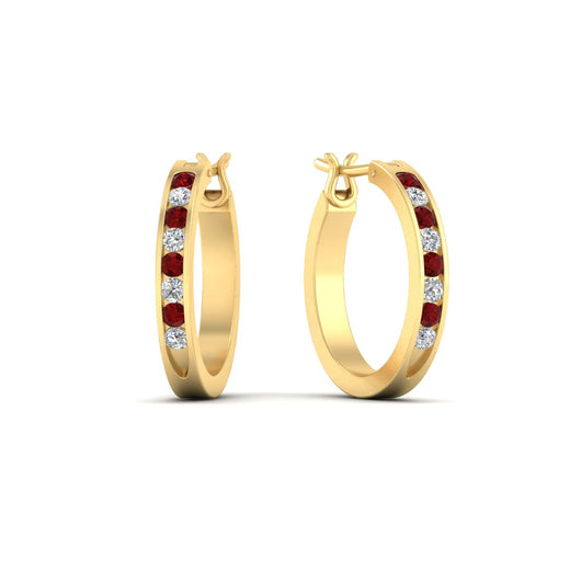 half-carat-channel-set-diamond-hoop-earring-with-ruby-in-yellow-gold-fdear3970grudrangle1-nl-yg