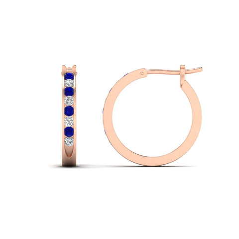 half-carat-channel-set-diamond-hoop-earring-with-sapphire-in-rose-gold-fdear3970gsablangle2-nl-rg