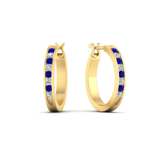 half-carat-channel-set-diamond-hoop-earring-with-sapphire-in-yellow-gold-fdear3970gsablangle1-nl-yg