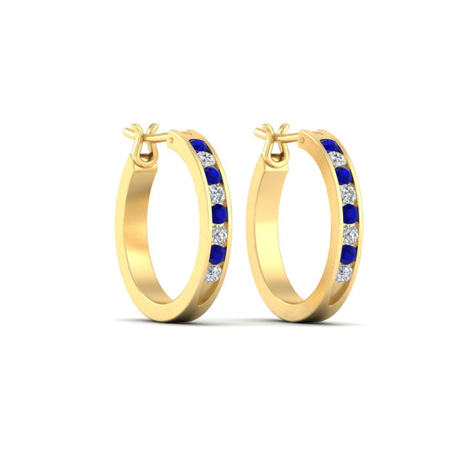 half-carat-channel-set-diamond-hoop-earring-with-sapphire-in-yellow-gold-fdear3970gsablangle3-nl-yg