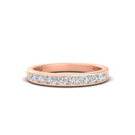 Load image into Gallery viewer, half-carat-channel-set-diamond-wedding-band-in-rose-gold-FDWB5242RO-0.50CT-NL-RG
