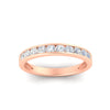 Load image into Gallery viewer, half-carat-channel-set-diamond-wedding-band-in-rose-gold-FDWB5242ROANGLE5-0.50CT-NL-RG