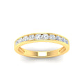 Thumbnail 77 - half-carat-channel-set-diamond-wedding-band-in-yellow-gold-FDWB5242ROANGLE5-0.50CT-NL-YG