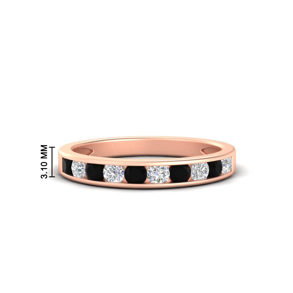 half-carat-channel-set-diamond-wedding-band-with-black-diamond-in-rose-gold-FDWB5242ROGBLACK-0.50CT-NL-RG-HW