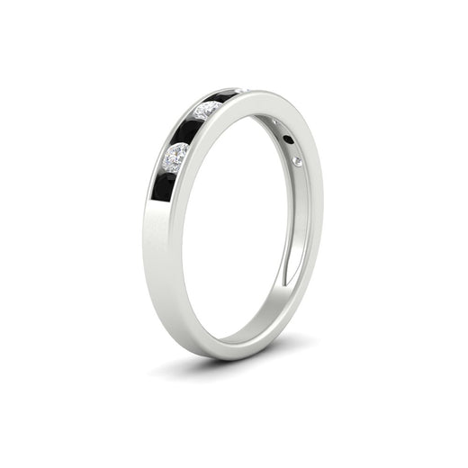 half-carat-channel-set-diamond-wedding-band-with-black-diamond-in-white-gold-FDWB5242ROGBLACKANGLE2-0.50CT-NL-WG