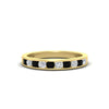 Load image into Gallery viewer, half-carat-channel-set-diamond-wedding-band-with-black-diamond-in-yellow-gold-FDWB5242ROGBLACK-0.50CT-NL-YG