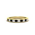 Thumbnail 104 - half-carat-channel-set-diamond-wedding-band-with-black-diamond-in-yellow-gold-FDWB5242ROGBLACK-0.50CT-NL-YG