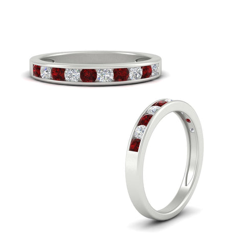 half-carat-channel-set-diamond-wedding-band-with-ruby-in-white-gold-FDWB5242ROGRUDRANGLE3-0.50CT-NL-WG