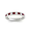 Load image into Gallery viewer, half-carat-channel-set-diamond-wedding-band-with-ruby-in-white-gold-FDWB5242ROGRUDRANGLE5-0.50CT-NL-WG