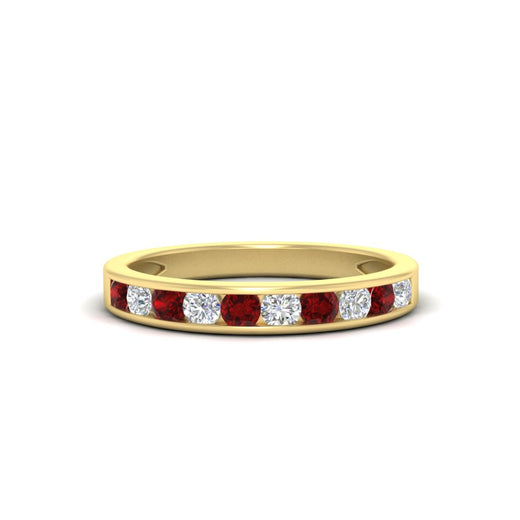 half-carat-channel-set-diamond-wedding-band-with-ruby-in-yellow-gold-FDWB5242ROGRUDR-0.50CT-NL-YG