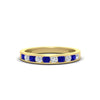 Load image into Gallery viewer, half-carat-channel-set-diamond-wedding-band-with-sapphire-in-yellow-gold-FDWB5242ROGSABL-0.50CT-NL-YG