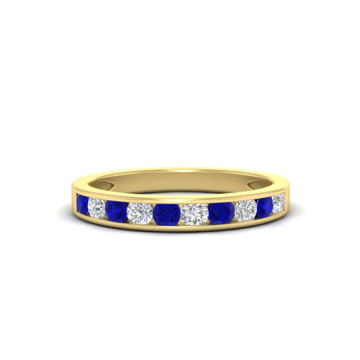 half-carat-channel-set-diamond-wedding-band-with-sapphire-in-yellow-gold-FDWB5242ROGSABL-0.50CT-NL-YG