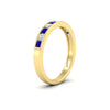 Load image into Gallery viewer, half-carat-channel-set-diamond-wedding-band-with-sapphire-in-yellow-gold-FDWB5242ROGSABLANGLE2-0.50CT-NL-YG