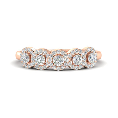 half-carat-classic-5-stone-round-halo-diamond-wedding-band-in-rose-gold-FD11137B-NL-RG