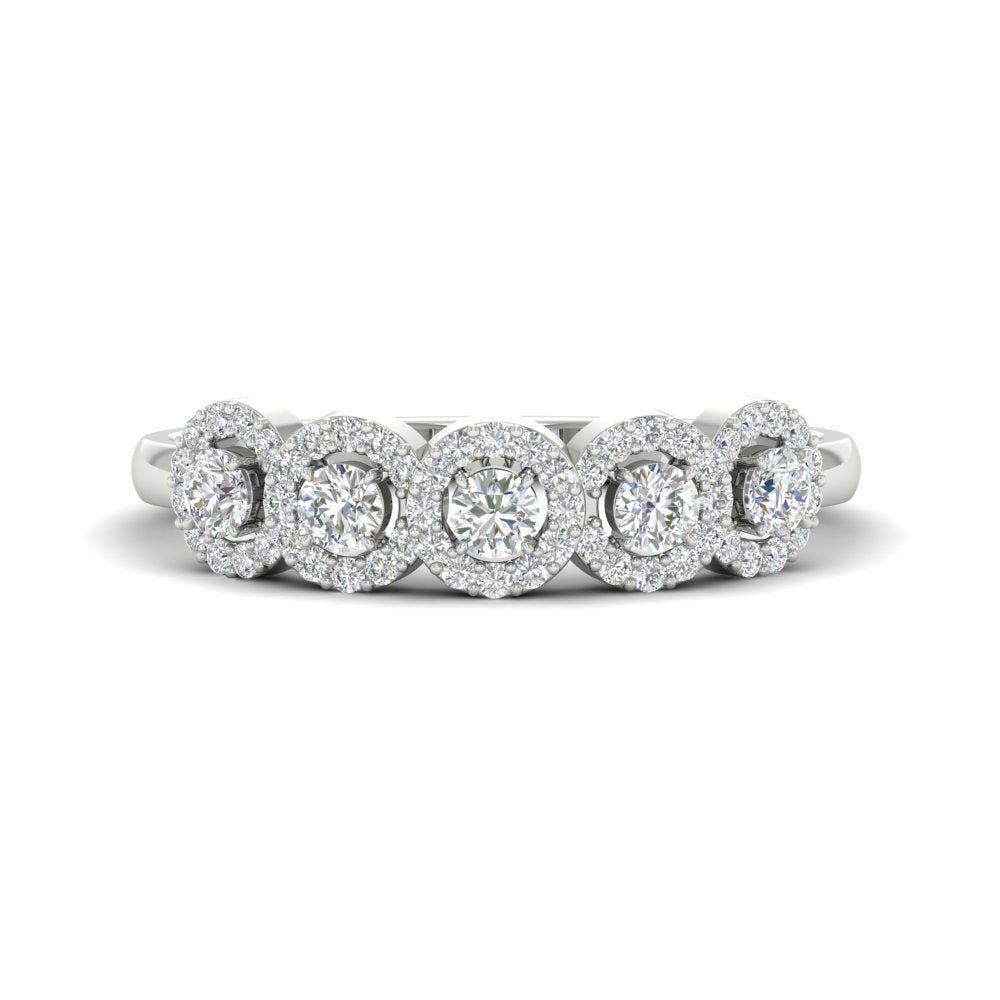 half-carat-classic-5-stone-round-halo-diamond-wedding-band-in-white-gold-FD11137B-NL-WG