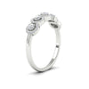 Load image into Gallery viewer, half-carat-classic-5-stone-round-halo-diamond-wedding-band-in-white-gold-FD11137B-NL-WG