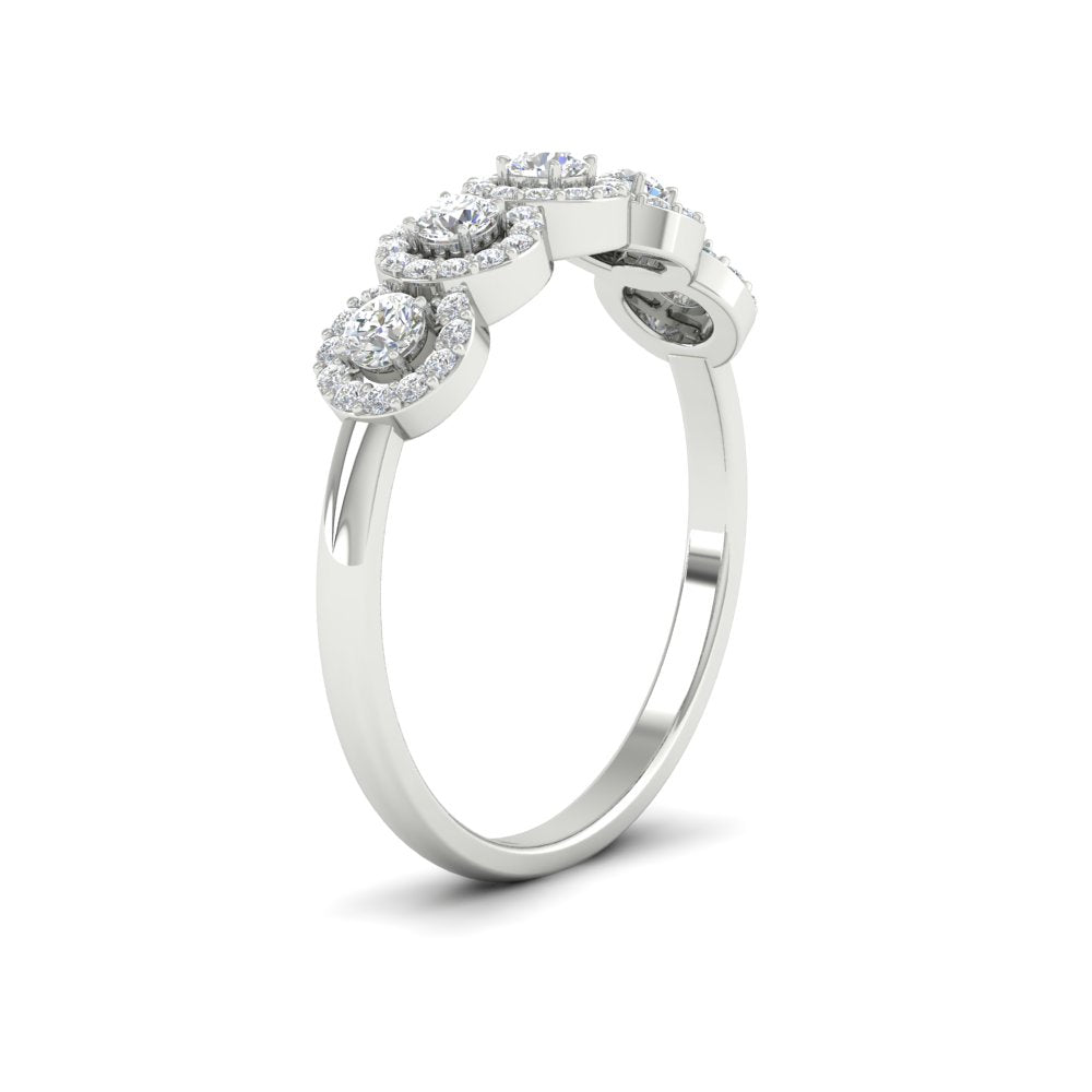 half-carat-classic-5-stone-round-halo-diamond-wedding-band-in-white-gold-FD11137B-NL-WG