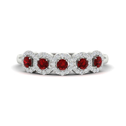 half-carat-classic-5-stone-round-halo-diamond-wedding-band-in-white-gold-FD11137B-NL-WG