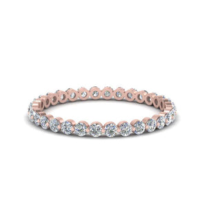 14k Rose Gold / Diamond / Lab Grown