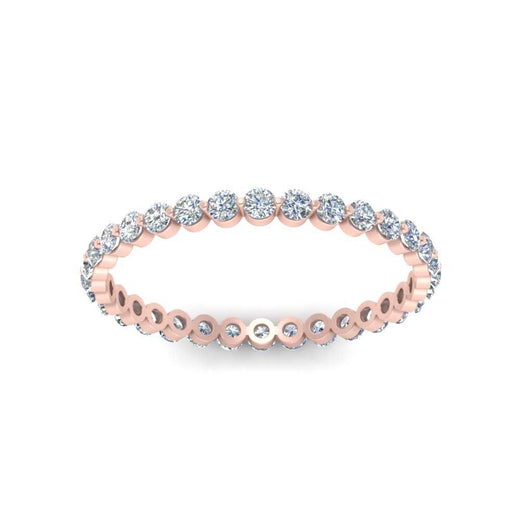 0.50 ct Round Cut Common Prong Eternity Band